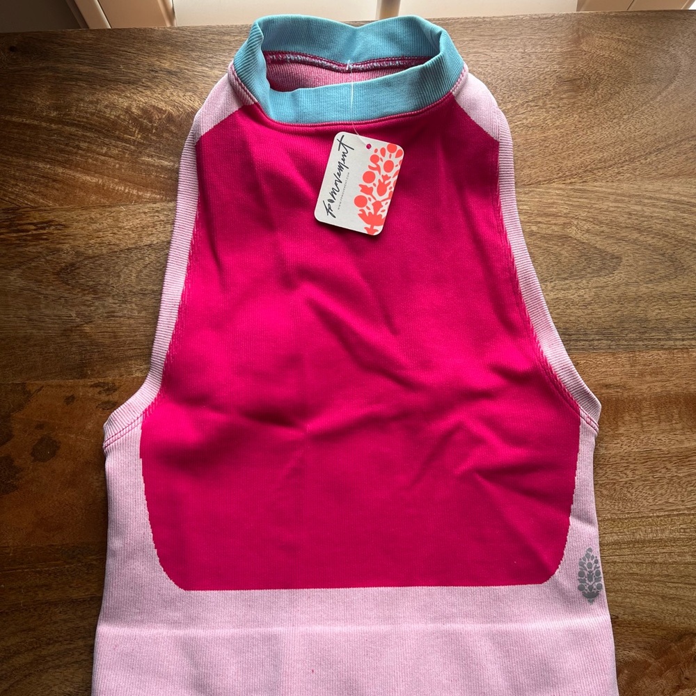 FP Movement Fitted Colorblock Crop Top